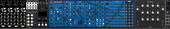 My 156 HP Stochastic Proton thru Filterbank Eurorack Config