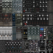Amalgamod synth rack