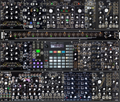 My whitish Eurorack