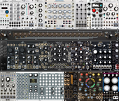 Make Noise case mk1 + Skiff