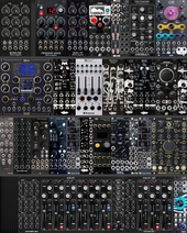 My laky Eurorack inspired by Surco (bottom row far left = Xi3 expander)