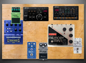 My gated Pedalboard