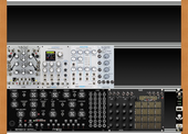My sheltered Eurorack