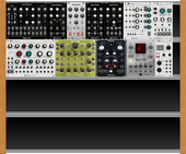My Experimental Eurorack (8bit version)