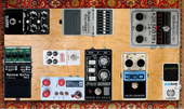 My Дебильный Dance-punk/Math-rock Bass Pedalboard :p