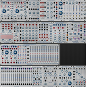 My lapelled Eurorack