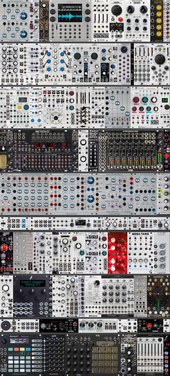 My globose Eurorack with Collide 4
