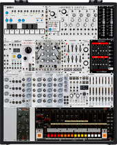 My Actual Actual Current Eurorack mmmidi + Two Rows (copy) (copy)