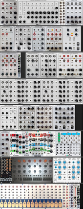 Contra VOLTA Serge Rack 84HPs 24U
