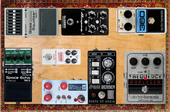 My Дебильный Dance-punk/Math-rock Bass Pedalboard  :p