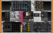 My Eurorack with  176HP + 2X60HP DIY with ASM  Hydrasynth + MOOG SUB37 (final) (copy)