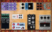 My Дебильный Dance-punk/Math-rock Bass Pedalboard  :p