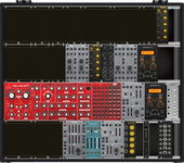 My beaded Eurorack