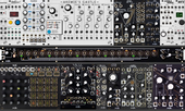 Cartesian 104 6U + Akemie CV Bus + Bruxa + Arbhar