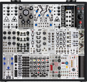 Upper row of 6U wooden case