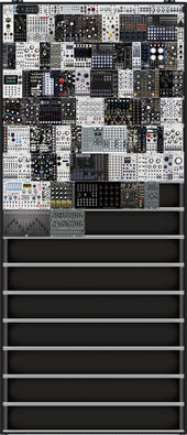 My throbbing Eurorack