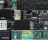 Erika Synths Monster case 2 (8 total rows of 126)