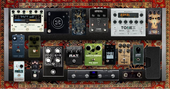 Guitar/bass pedalboard