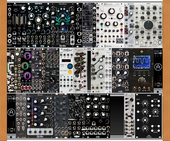 My weaponed Eurorack FX Rack (Inverted)