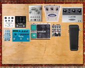 My weighty Pedalboard