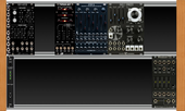 Black slider rack