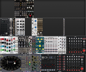 My clustered Eurorack