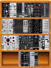 My new Eurorack 9HE / 84TE + Zusatz Case