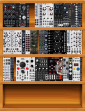 My new Eurorack 9HE / 84TE + Zusatz Case