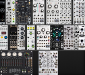 Rackbrute 6U and 4ms Pod60