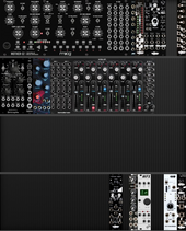 My glassy Eurorack