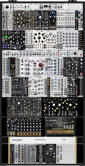 • 2x Intellijel 7U + Nifty Case + 0-coast + 0-ctrl + Strega 😎 (TEST)
