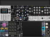 Intellijel 7U Performance Case 2x3U &amp; 1x1U 84HP