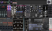 Befaco 7U 104HP - Drum Machine