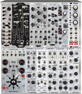 My sicklied Eurorack (copy) (copy)