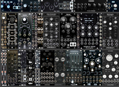 AFTER LATER 84HP 7U CASE CV=MIDI CV GATESS FOR KEYSTEP / OXI ONE
