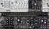 Cartesian 104 6U + Akemie CV Bus + Bruxa