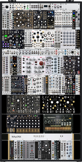 • 2x Intellijel 7U + Nifty Case + 0-coast + 0-ctrl + Strega 😎 (TEST)