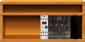 My sanded Eurorack
