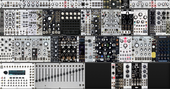 My double 7U 84hp Eurorack (Niftycase) (copy)