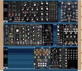 Arturia Rackbrute (88hp x 3) instruments mode v2