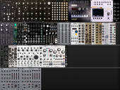 25 08 07 - Behringer Eurorack Go, Skiff and Doepfer case alt idea