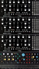 My crimson Eurorack