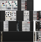 My crumpled Eurorack