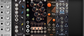 My plastered Eurorack