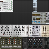 Cirklon &amp; 909 &amp; euro (synth) &amp; buchla