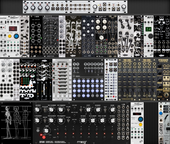OLD ARCHIVE - 7u intellijel case w/ 84HP case