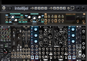 Intellijel Palette 62 Live Industrial Set with Intellijel LineIn 4hp Mod feat. Metropolix / LXR02 / Ableton