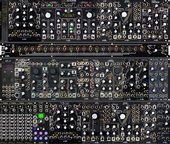 104 HP 3 row +1u row Make Noise Resynthesizer