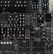 104 12u moog rack with MELODICER
