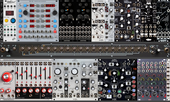 artemis ! – dance rack (existing case) – smol [rack, machinedrum, analog keys &amp; plinky sum go to unity, then to 2ch on apollo x4)